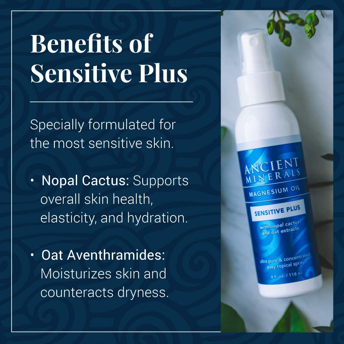 Magnesium Oil Sensitive Plus