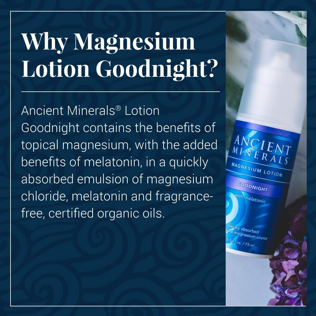 Magnesium Lotion Goodnight