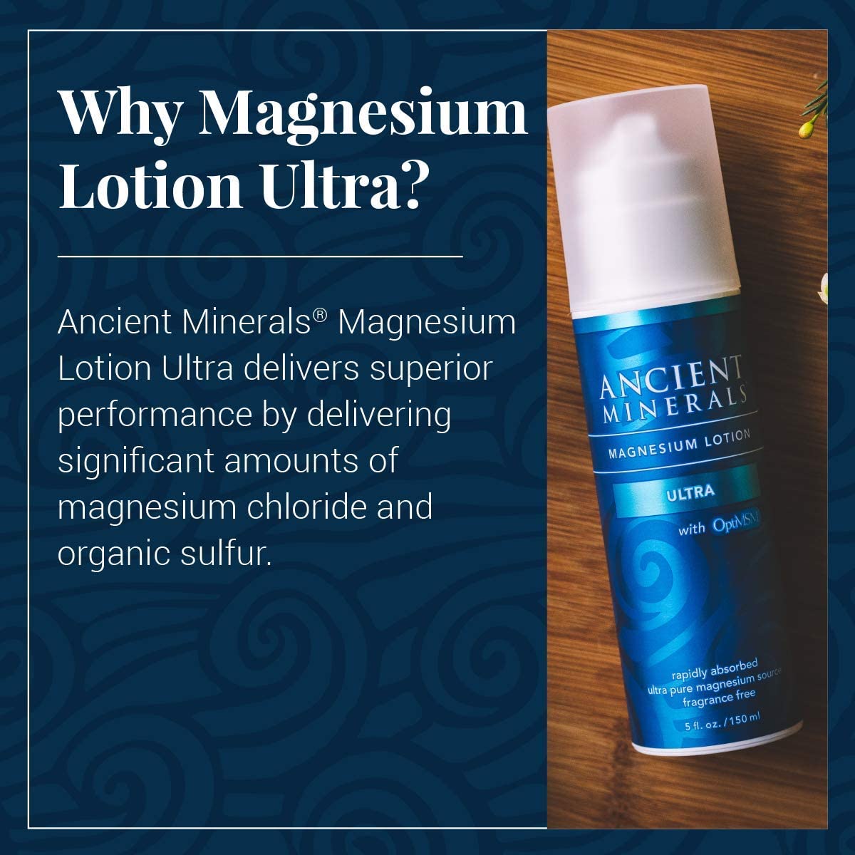 Magnesium Lotion Ultra w/ MSM